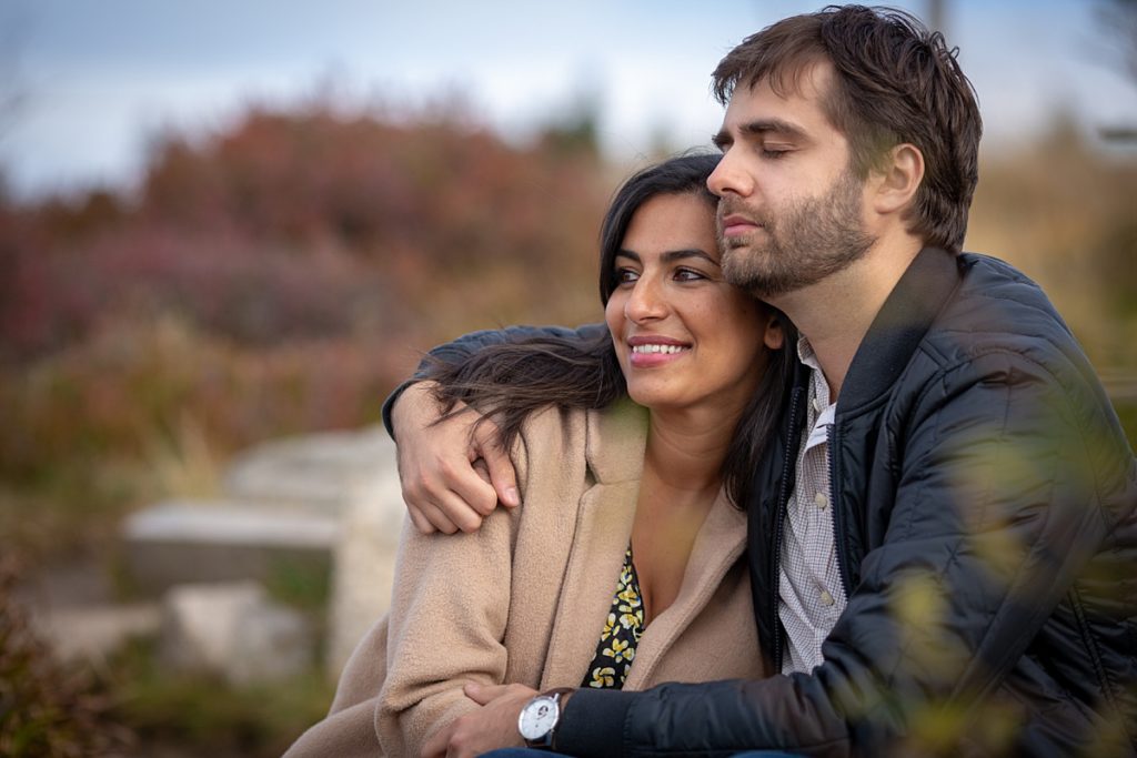 Séance engagement de couple à Obernai avant le mariage