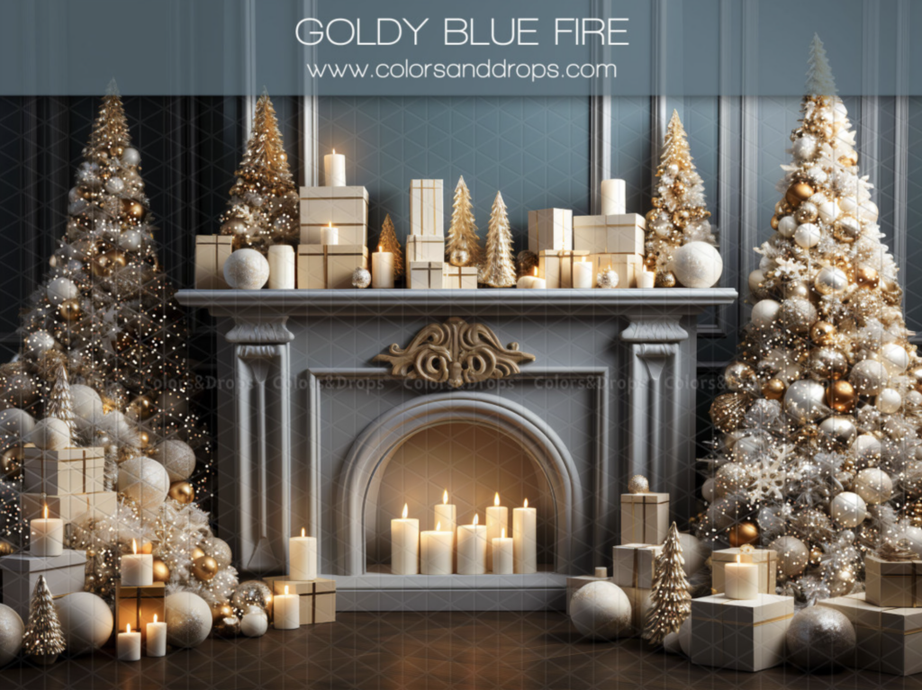 décor de noël cheminée